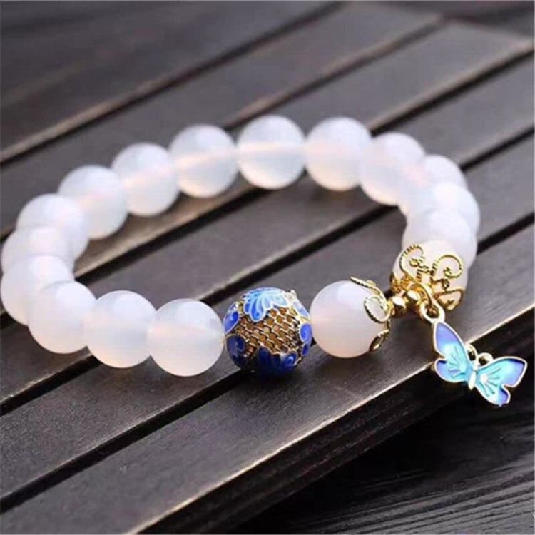 Bracelet Envol du papillon en Emeraude - Bracelet