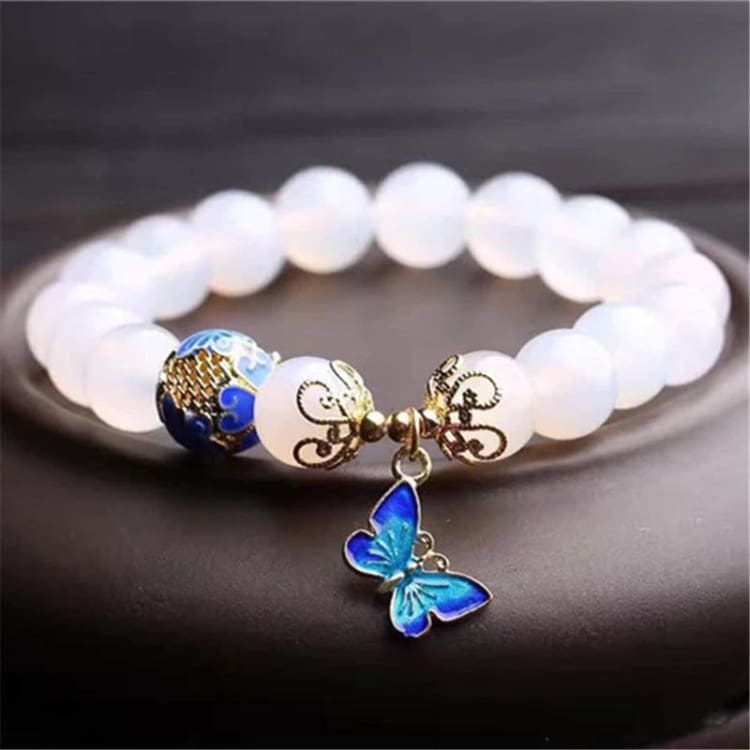 Bracelet Envol du papillon en Emeraude - Bracelet
