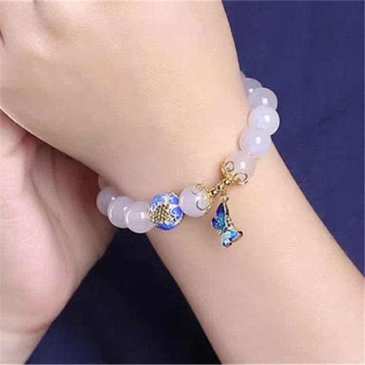 Bracelet Envol du papillon en Emeraude - Bracelet
