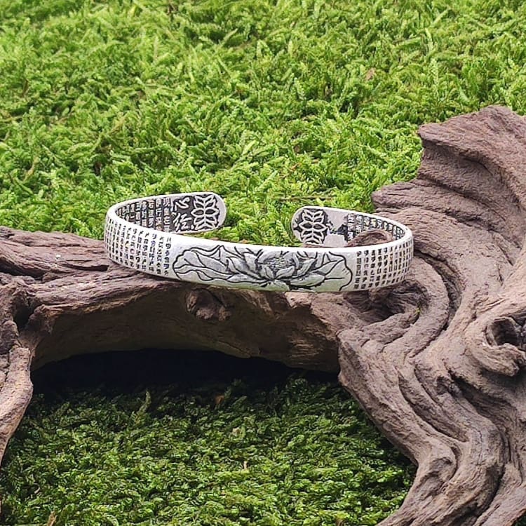 Bracelet fin de la Fleur de Lotus - Bracelet