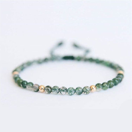 Bracelet fin en agate naturelle