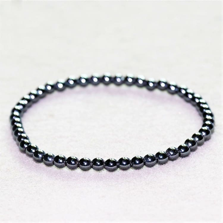 Bracelet fin en Hématite - Bracelet