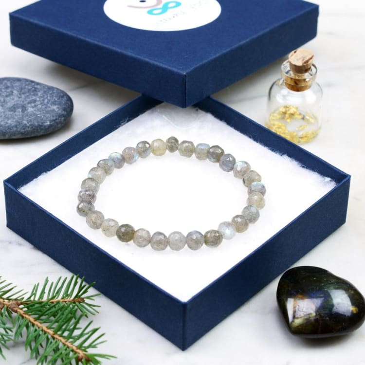 Bracelet fin en Labradorite - Bracelet