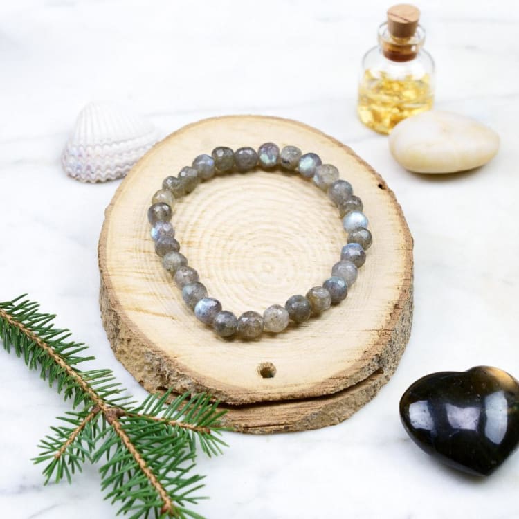 Bracelet fin en Labradorite - Bracelet