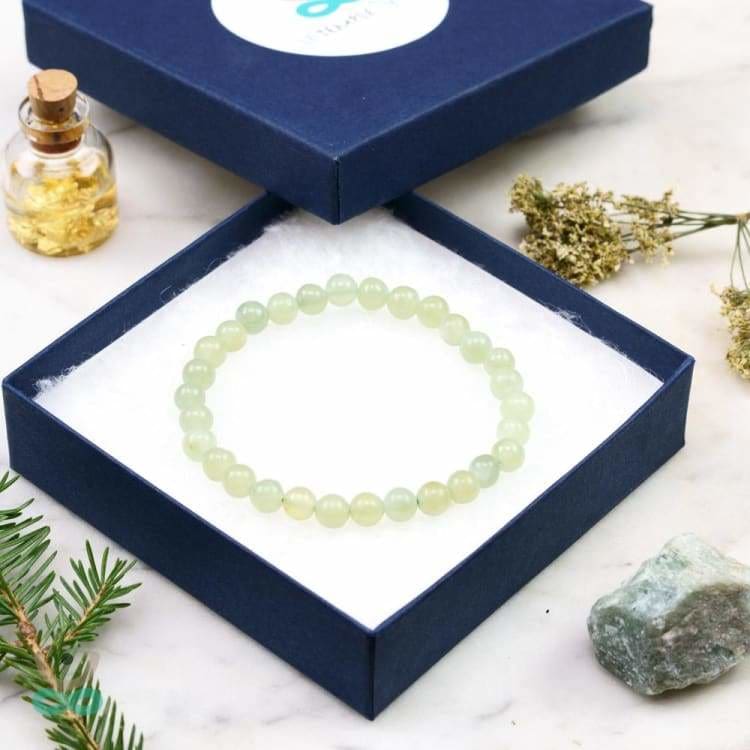 Bracelet fin en perles de Jade - Bracelet