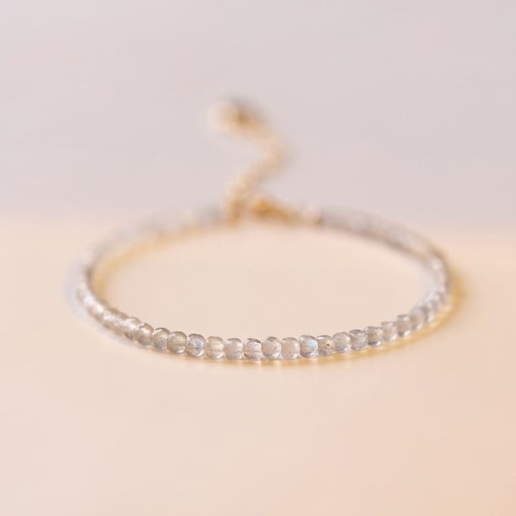 Bracelet fin en Pierre de Lune Image