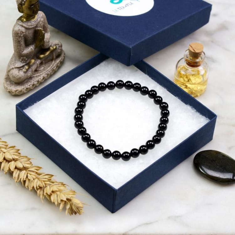Bracelet fin en Tourmaline Noire - Bracelet