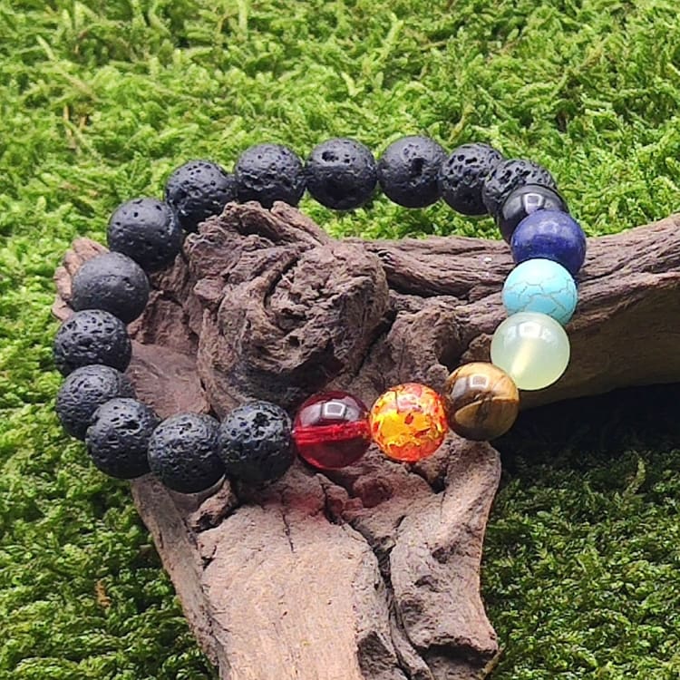 Bracelet Gaïa des 7 chakras - Bracelet