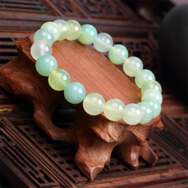 Bracelet Gaïa Des 7 Chakras - Fluorite Vert - Bracelet
