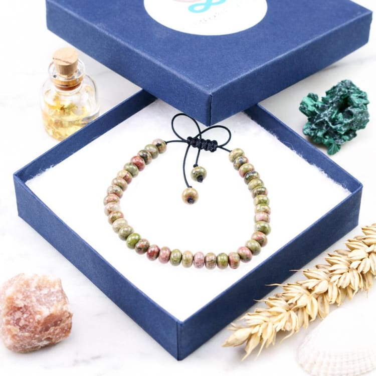 Bracelet Harmonie en Unakite - Bracelet