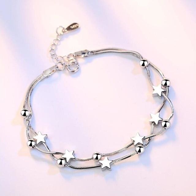 Bracelet ’Illumination’ en Argent Sterling 925 - Modèle C - bracelet