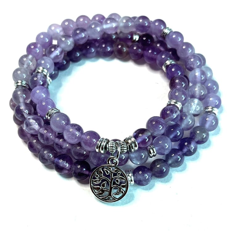Bracelet mala avec pendentif arbre de vie - Bracelet
