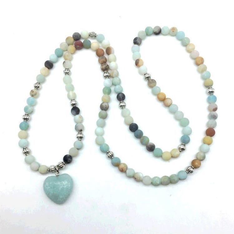 Bracelet Mala De Lamour En Amazonite - Bracelet