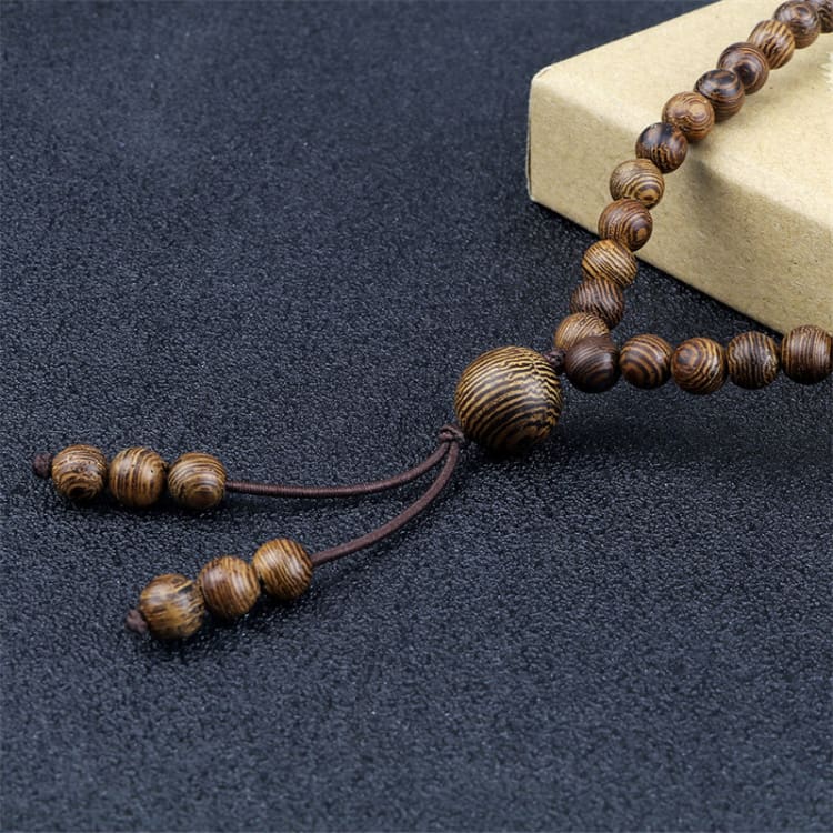 Bracelet mala en bois multicouche - Bracelet
