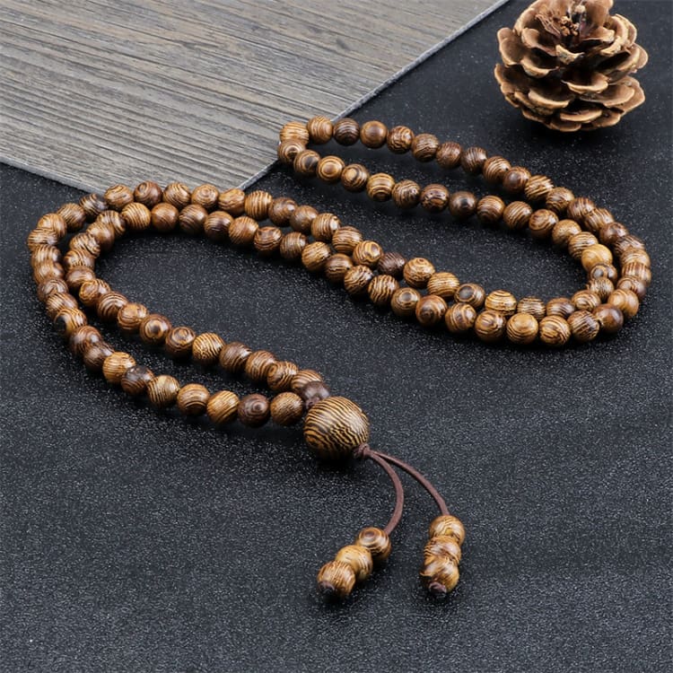 Bracelet mala en bois multicouche - Bracelet