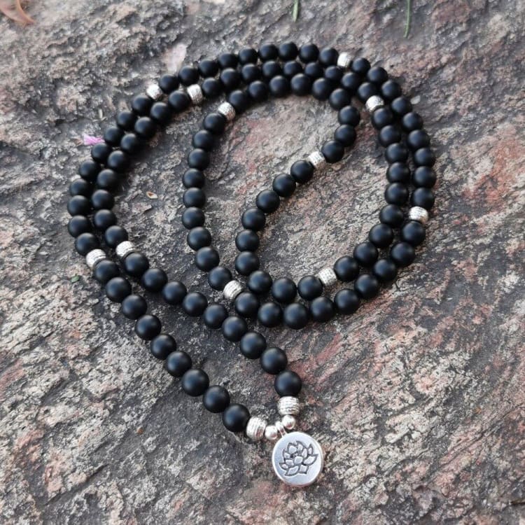 Bracelet Mâla en Onyx - Bracelet