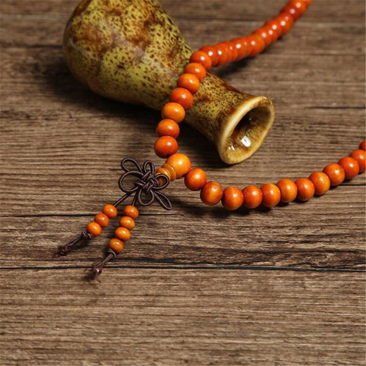 Bracelet Mâla en perles de bois de Santal - bracelet