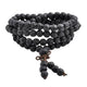 Bracelet Mala En Pierre De Lave - 6 Mm - Bracelet