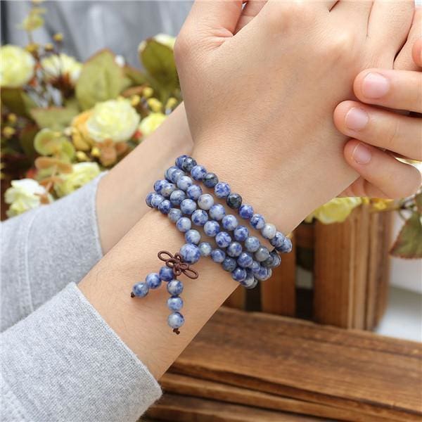Bracelet Mala En Sodalite - Bracelet