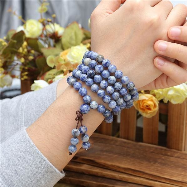 Bracelet Mala En Sodalite - Bracelet