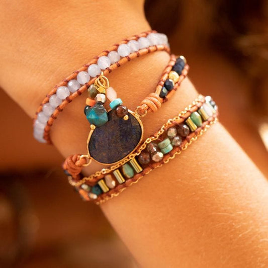 Bracelet Manifestation de Soi en Apatite - Bracelet