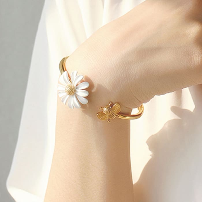 Bracelet marguerite - Bracelet