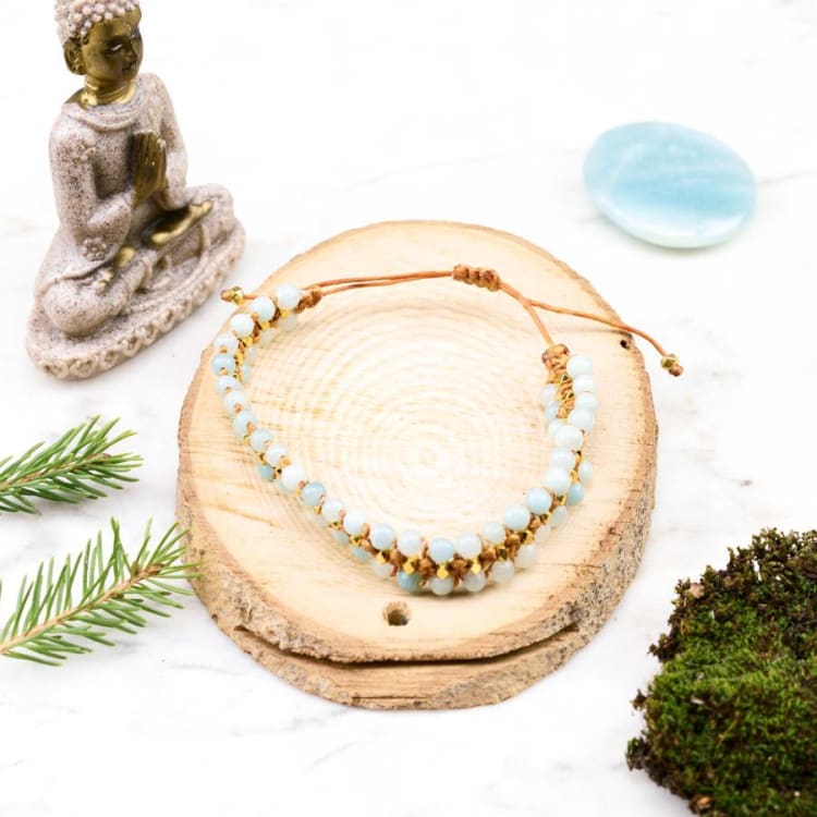 Bracelet Noeuds d’Amazonite - Bracelet