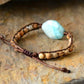 Bracelet nuage en amazonite et jaspe - Bracelet