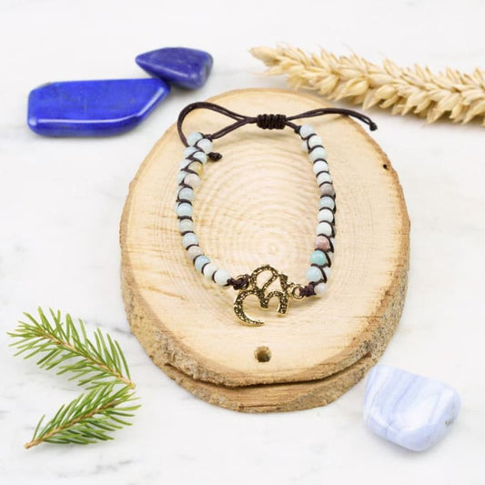 Bracelet Ohm en amazonite - Bracelet