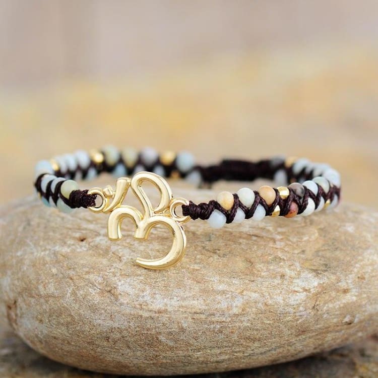 Bracelet Ohm en amazonite - Bracelet