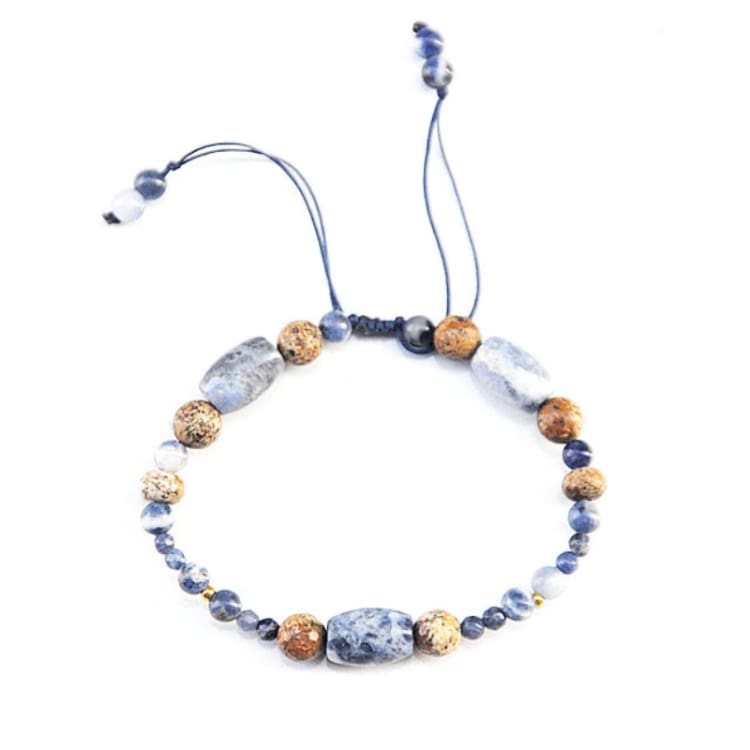 Bracelet peruvien en Sodalite - Bracelet