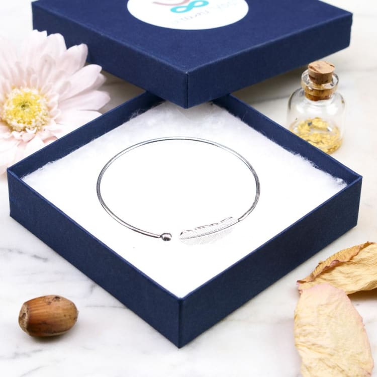 Bracelet Plume d’Ange en argent sterling - Bracelet