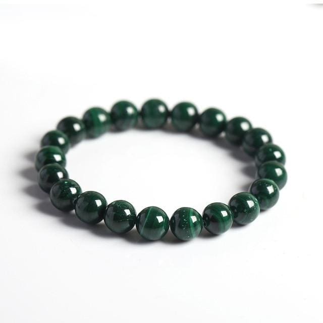 Bracelet ’Positivité’ en Malachite - bracelets