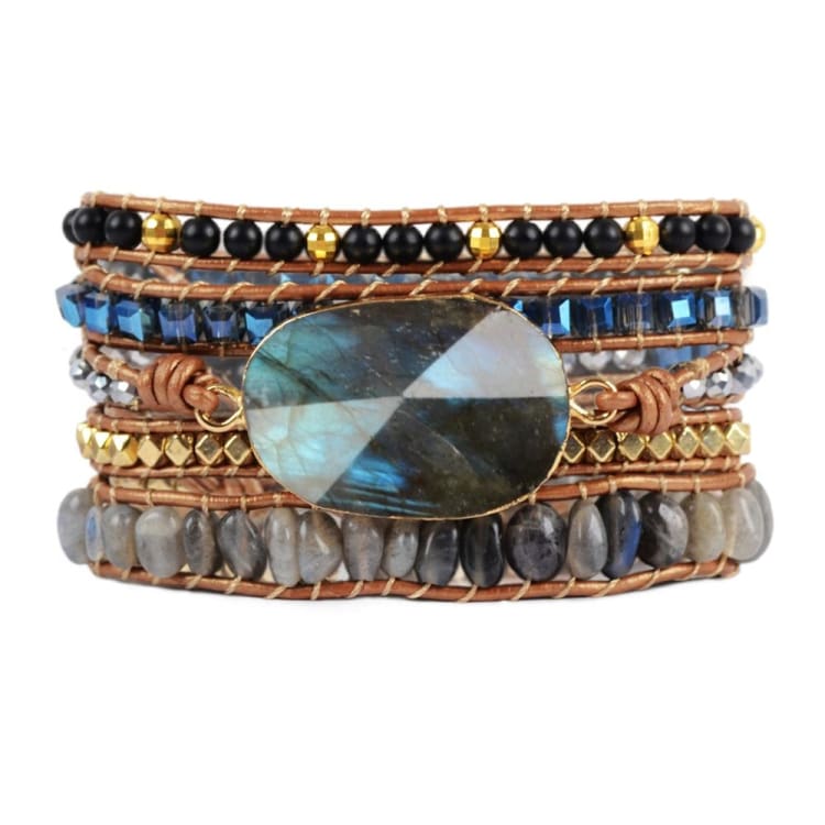Bracelet protecteur en labradorite - Bracelet