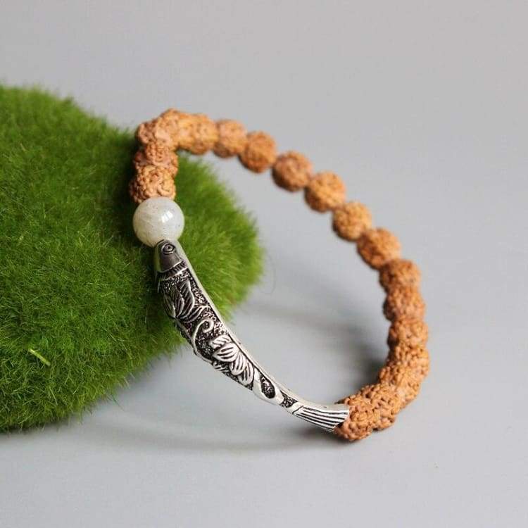 Bracelet Rudraksha Matsyayugma