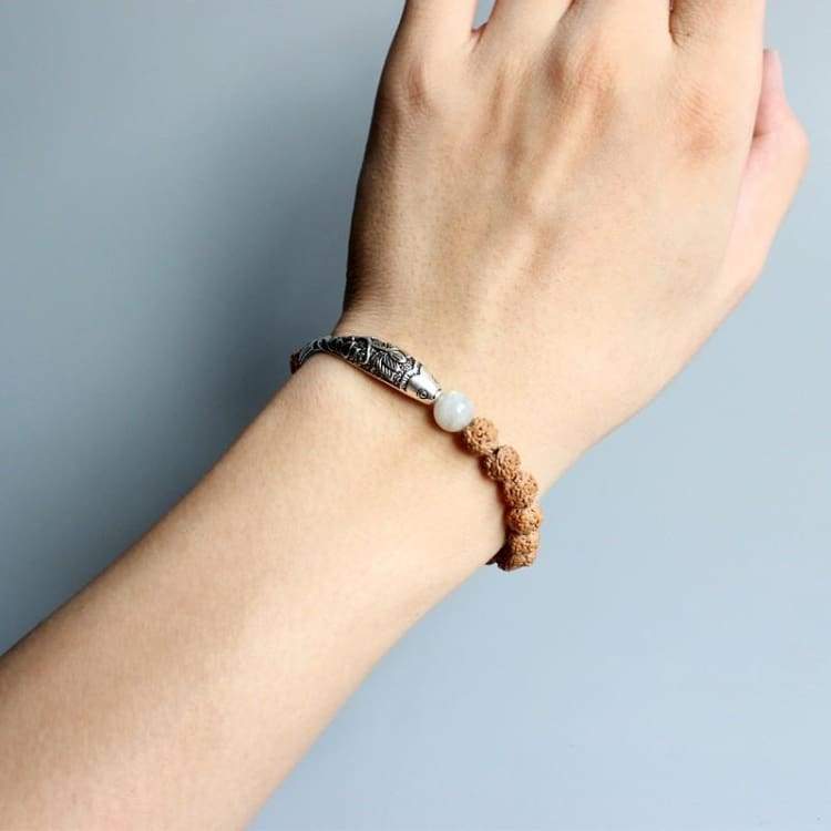 Bracelet Rudraksha Matsyayugma