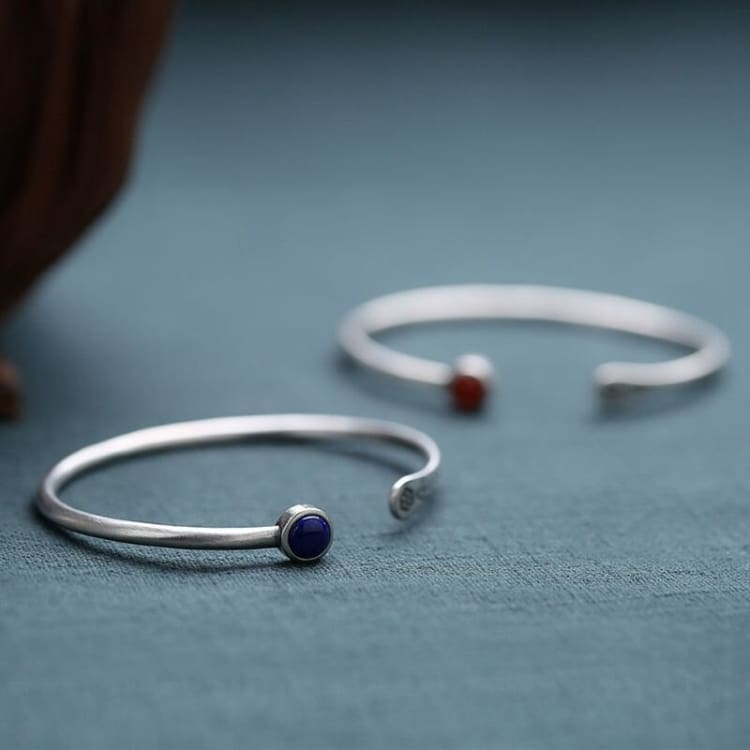 Bracelet Sérénité ouvert en Argent Sterling 925