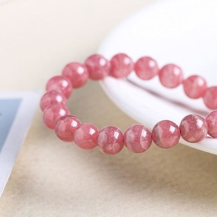Bracelet ’Témérité’ en Rodochrosite - bracelet Rodochrosite