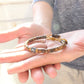 Bracelet Tibétain En Santal Rouge - Bracelet