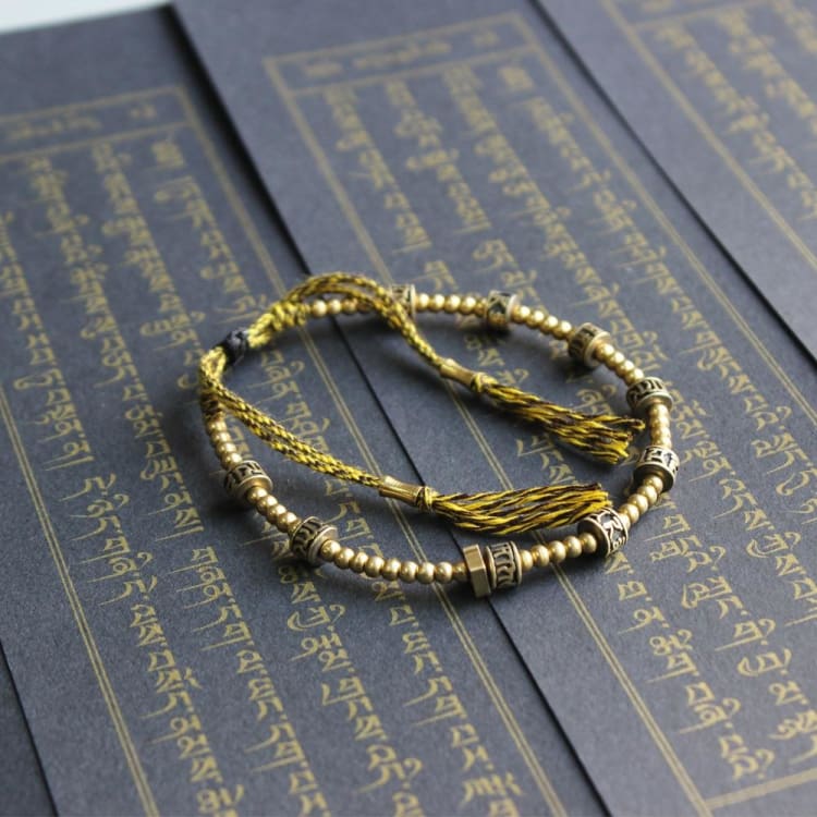 Bracelet Tibétain Om Mane Padme Um - Bracelet