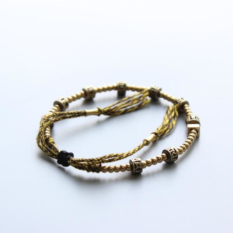 Bracelet Tibétain Om Mane Padme Um - Bracelet