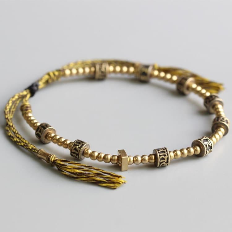 Bracelet Tibétain Om Mane Padme Um - Bracelet