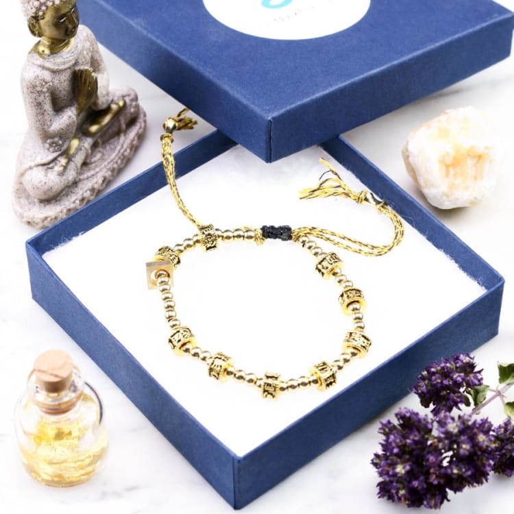 Bracelet Tibétain Om Mane Padme Um - Bracelet