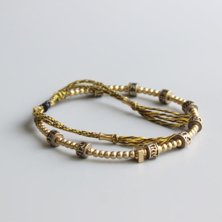 Bracelet Tibétain Om Mane Padme Um - Bracelet