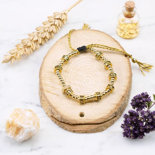 Bracelet Tibétain Om Mane Padme Um - Bracelet