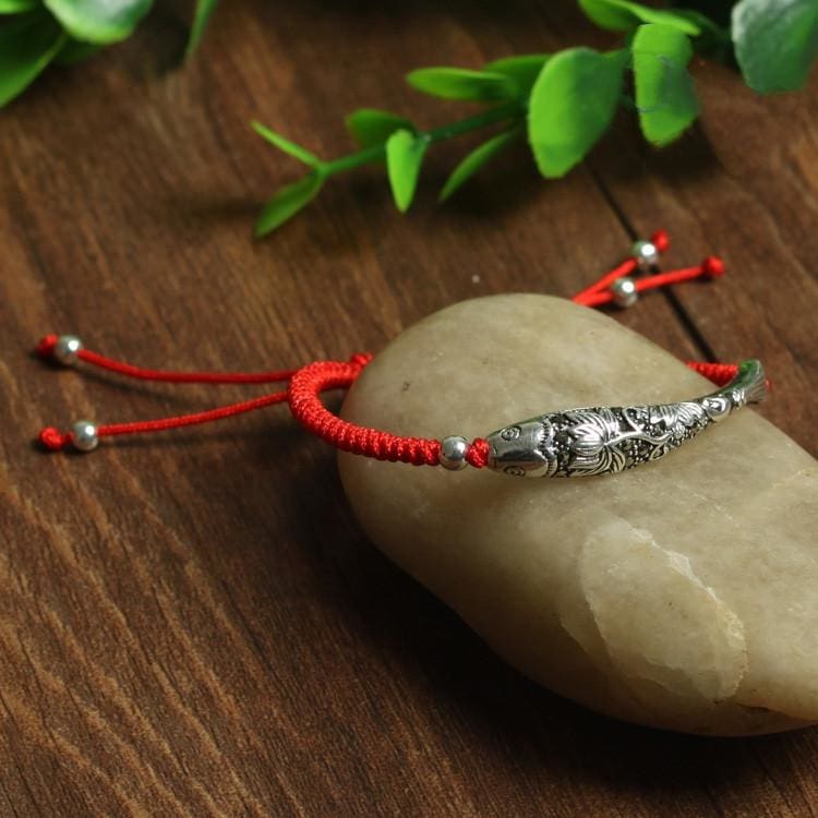 Bracelet Tibétain Poisson De La Fertilité - Bracelet