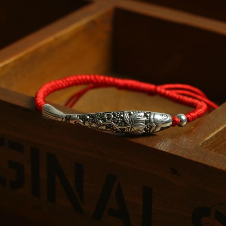 Bracelet Tibétain Poisson De La Fertilité - Bracelet
