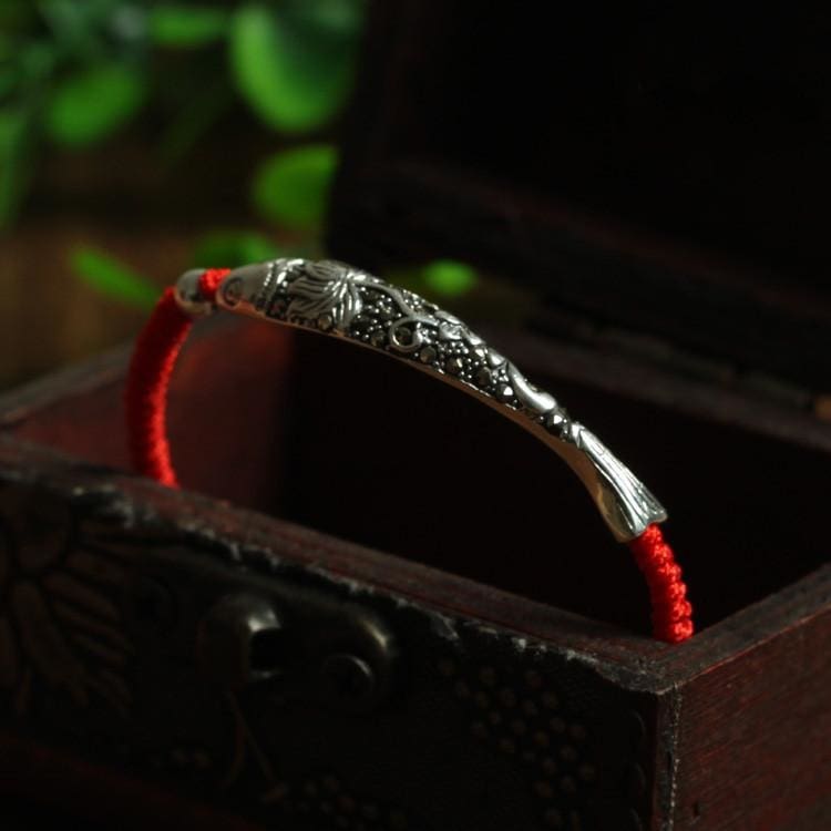 Bracelet Tibétain Poisson De La Fertilité - Bracelet