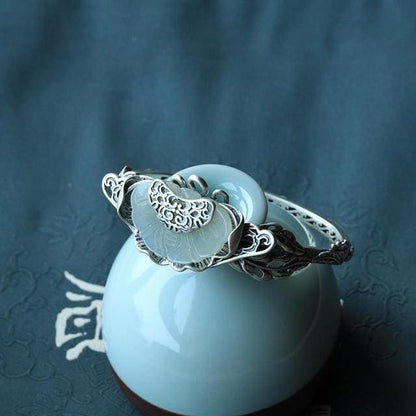 Bracelet vintage ’ la lueur du papillon ’