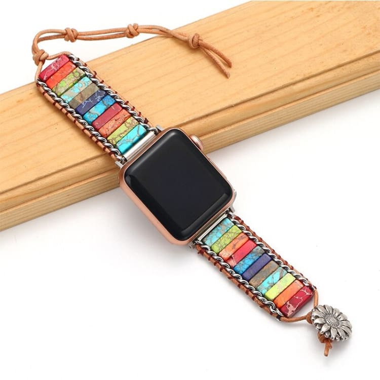 Bracelet Wrap Apple Watch 7 Chakras